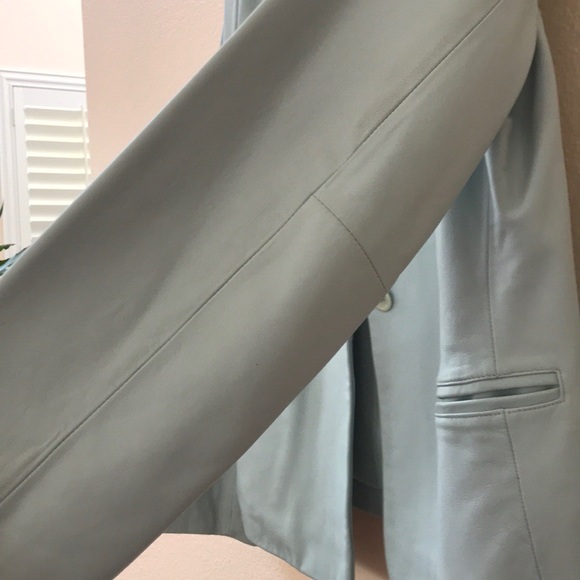 NWOT Valerie by Valerie Stevens Leather Blazer - Picture 5 of 16